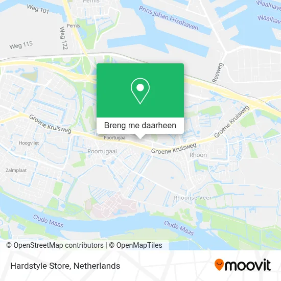 Hardstyle Store kaart