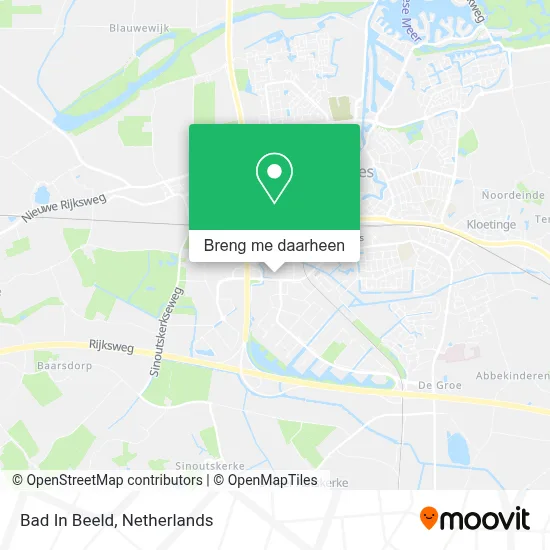 Bad In Beeld kaart