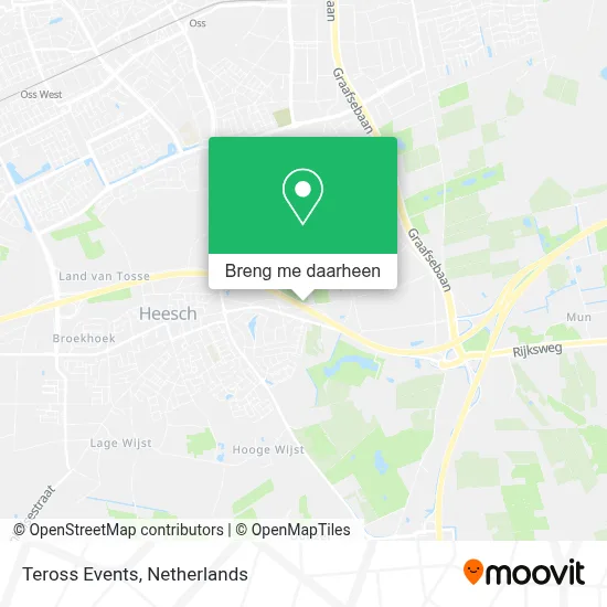 Teross Events kaart
