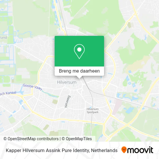 Kapper Hilversum Assink Pure Identity kaart