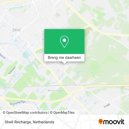 Shell Recharge kaart