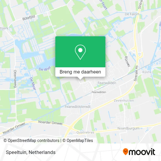 Speeltuin kaart