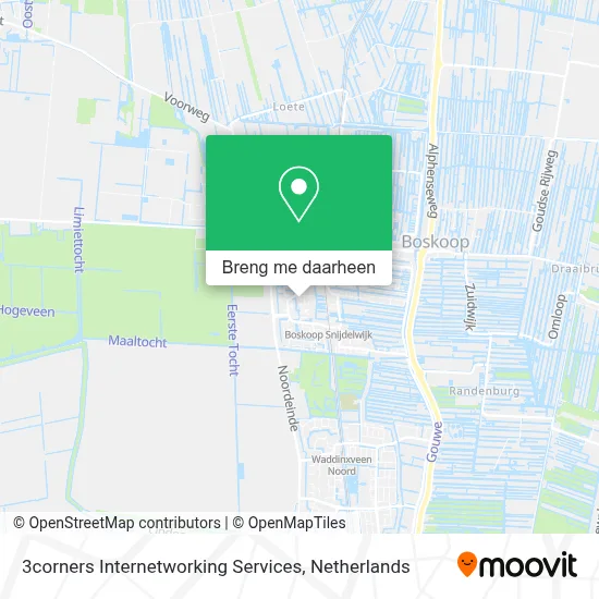 3corners Internetworking Services kaart