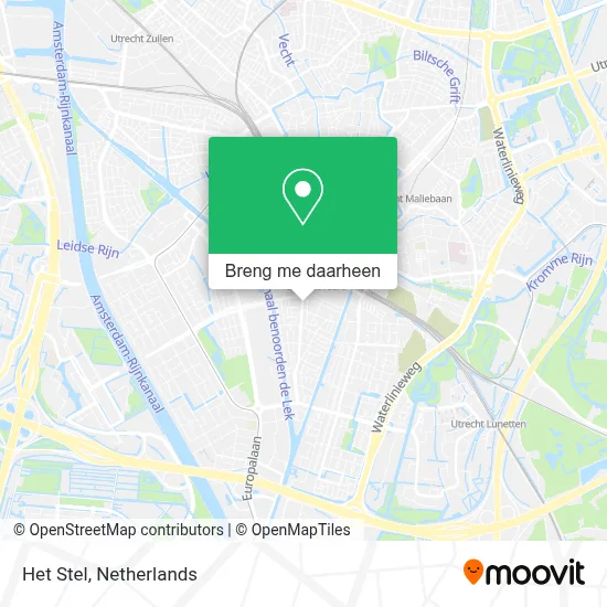 Het Stel kaart