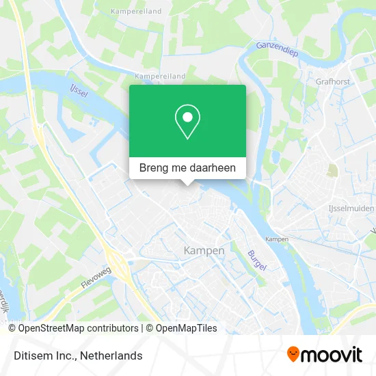 Ditisem Inc. kaart