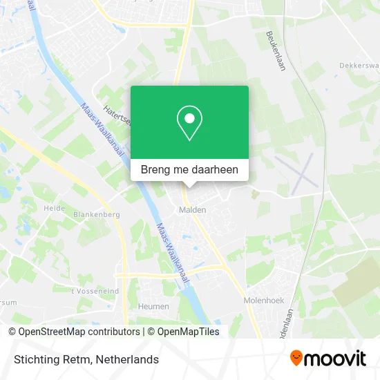 Stichting Retm kaart