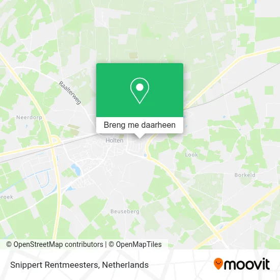 Snippert Rentmeesters kaart