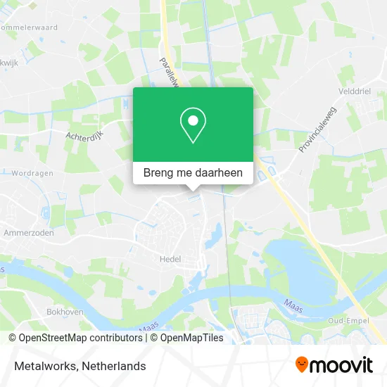 Metalworks kaart