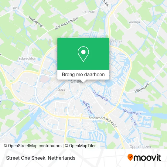 Street One Sneek kaart