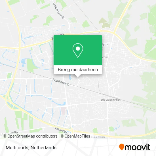 Multiloods kaart