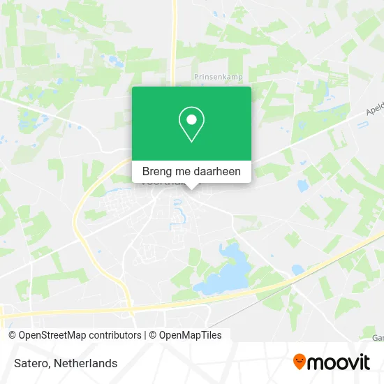 Satero kaart