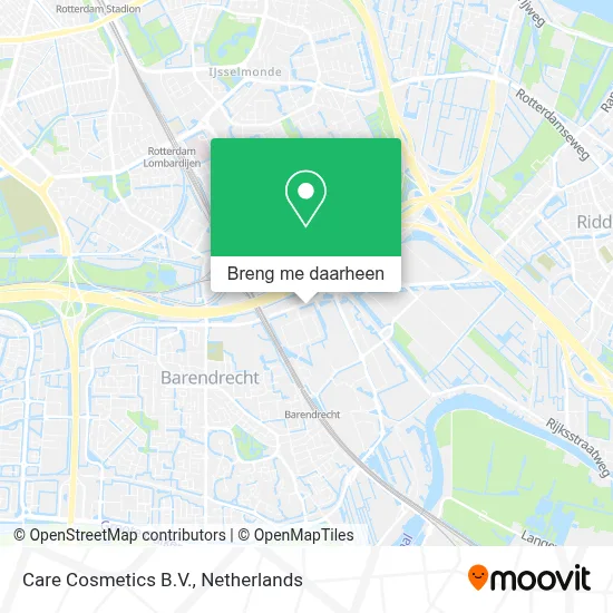 Care Cosmetics B.V. kaart