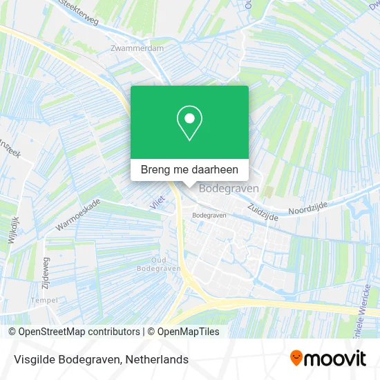 Visgilde Bodegraven kaart