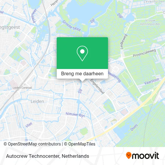 Autocrew Technocenter kaart