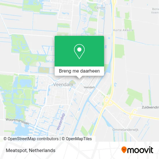 Meatspot kaart
