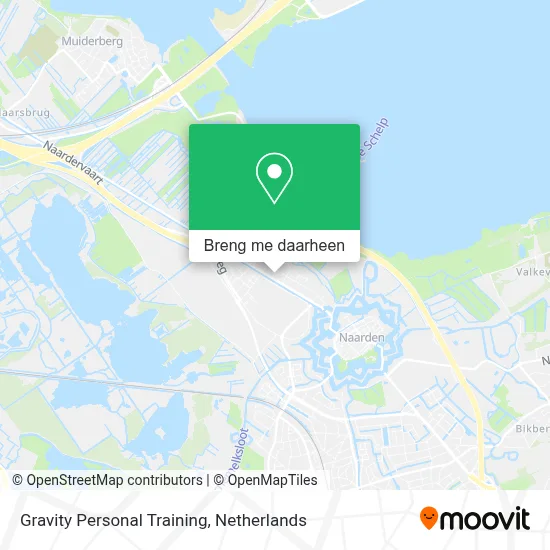 Gravity Personal Training kaart