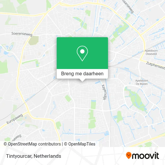Tintyourcar kaart