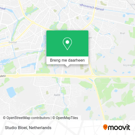 Studio Bloei kaart