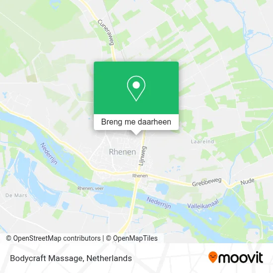 Bodycraft Massage kaart