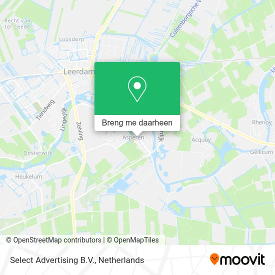 Select Advertising B.V. kaart