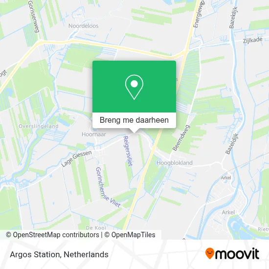 Argos Station kaart