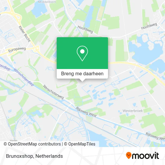 Brunoxshop kaart
