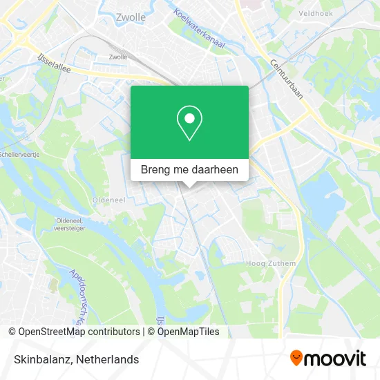 Skinbalanz kaart