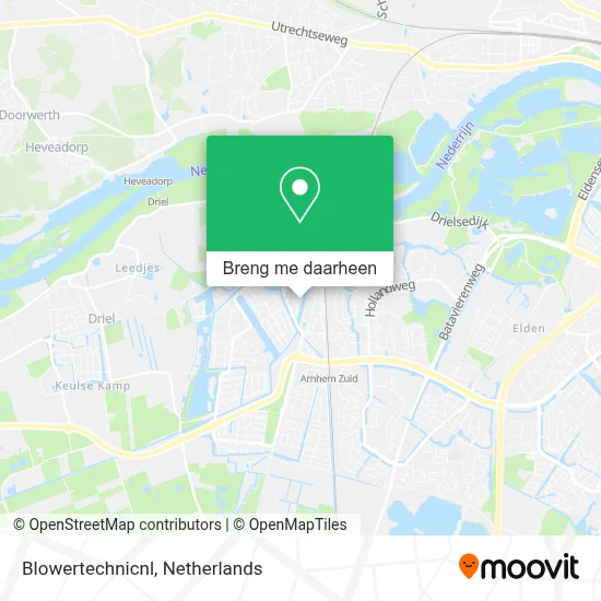 Blowertechnicnl kaart