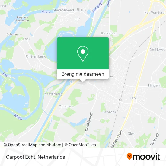 Carpool Echt kaart