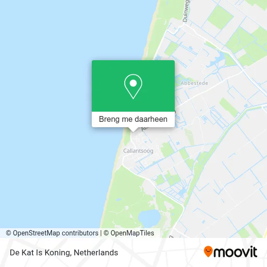 De Kat Is Koning kaart