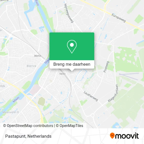 Pastapunt kaart