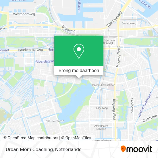 Urban Mom Coaching kaart