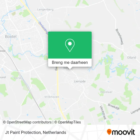 Jt Paint Protection kaart