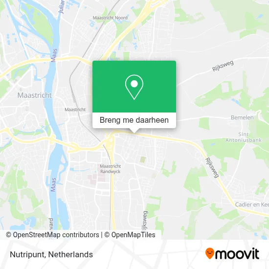 Nutripunt kaart
