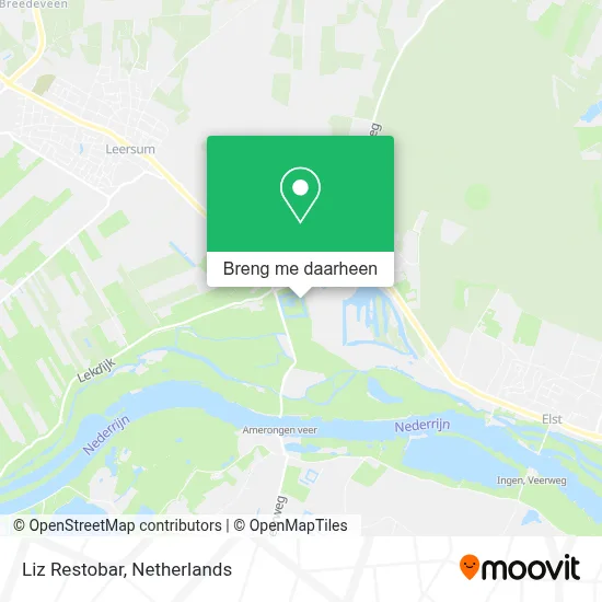 Liz Restobar kaart