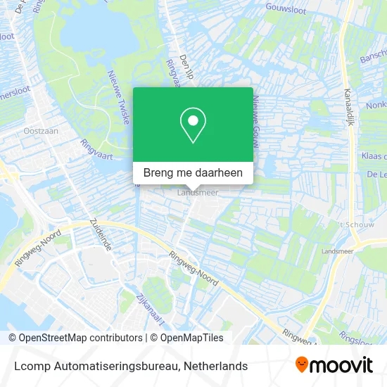 Lcomp Automatiseringsbureau kaart