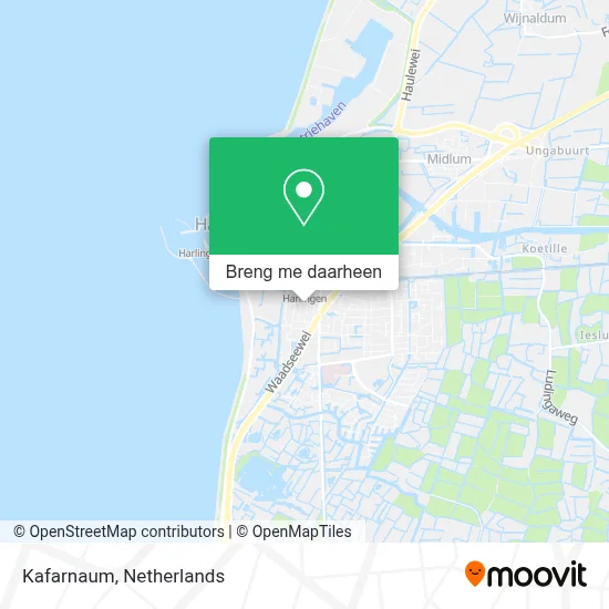 Kafarnaum kaart