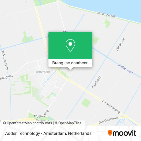 Adder Technology - Amsterdam kaart