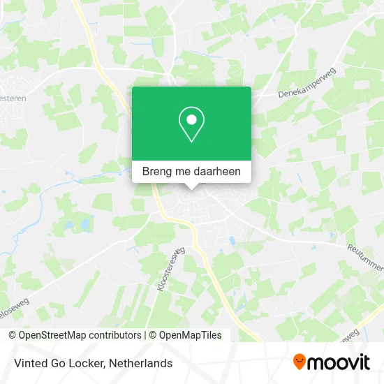 Vinted Go Locker kaart