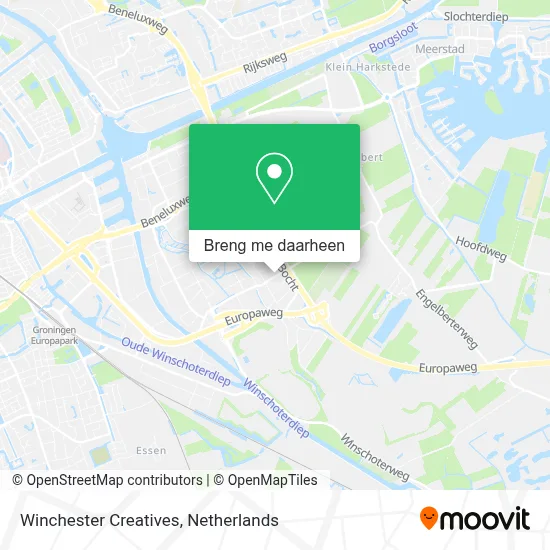 Winchester Creatives kaart