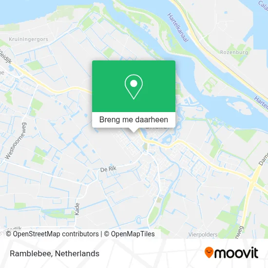 Ramblebee kaart