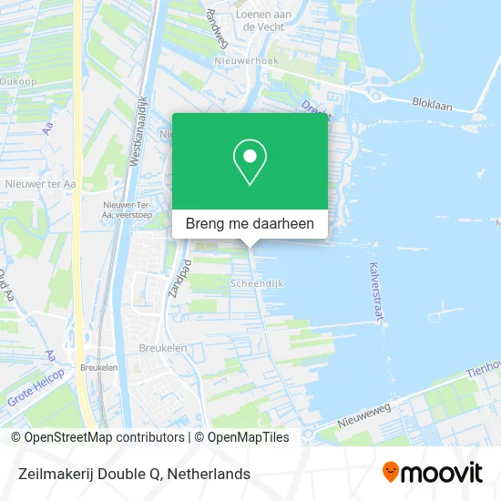 Zeilmakerij Double Q kaart