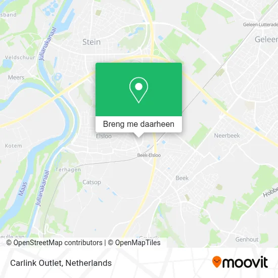 Carlink Outlet kaart
