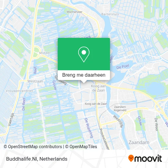 Buddhalife.Nl kaart