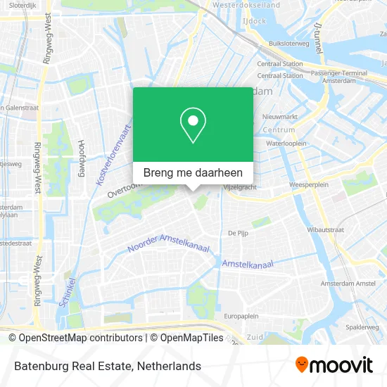 Batenburg Real Estate kaart