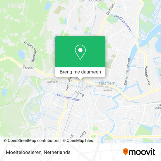 Moeiteloosleren kaart