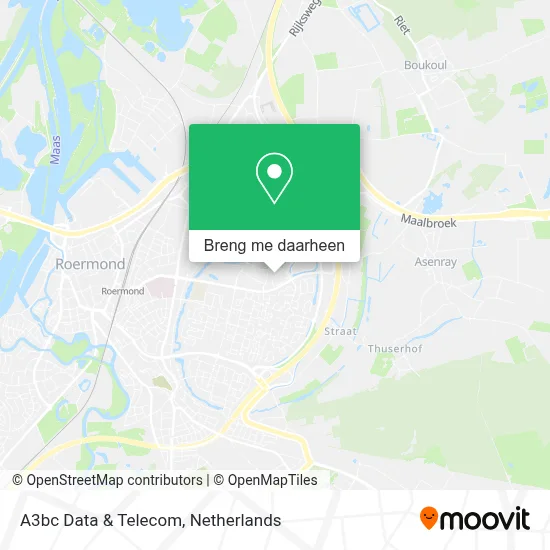 A3bc Data & Telecom kaart