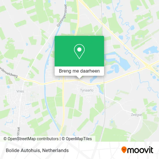 Bolide Autohuis kaart