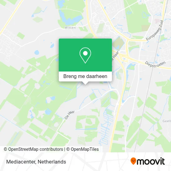 Mediacenter kaart
