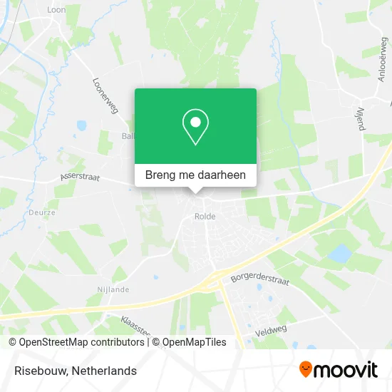 Risebouw kaart